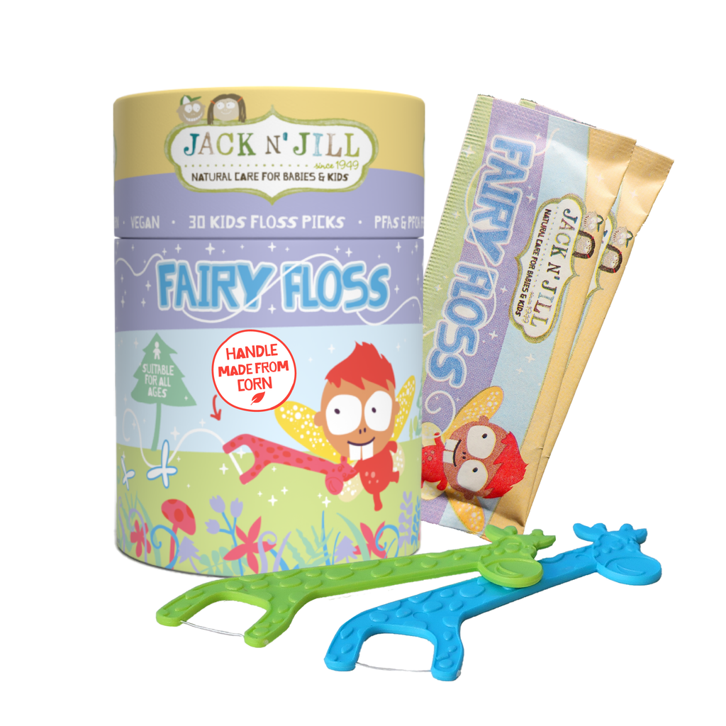 Fairy Floss Dental Flossers - 30 pack