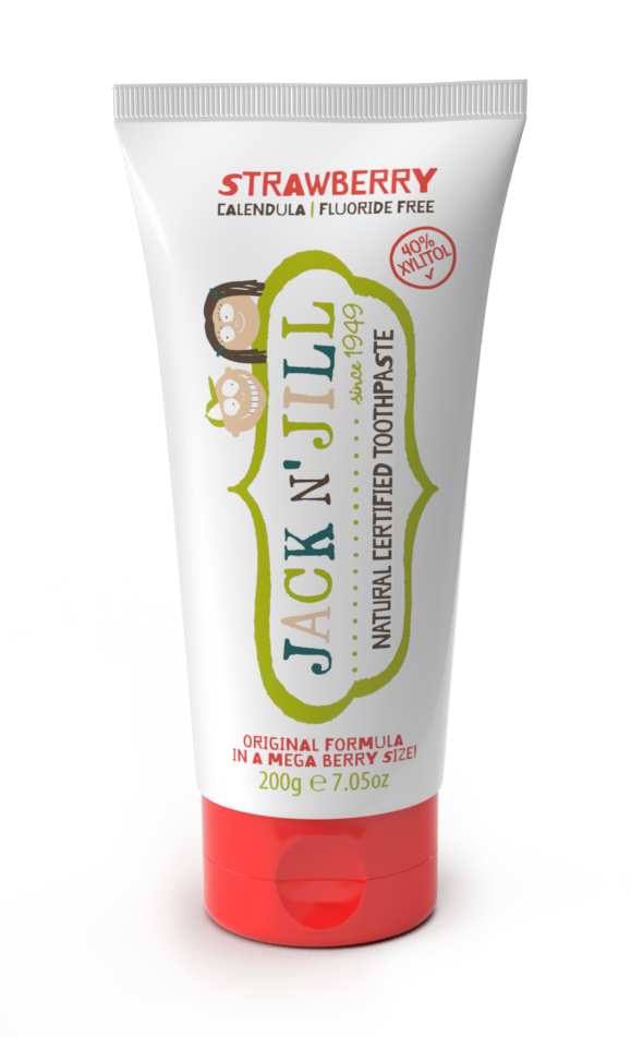 Mega Berry Natural Certified Toothpaste Strawberry 200g