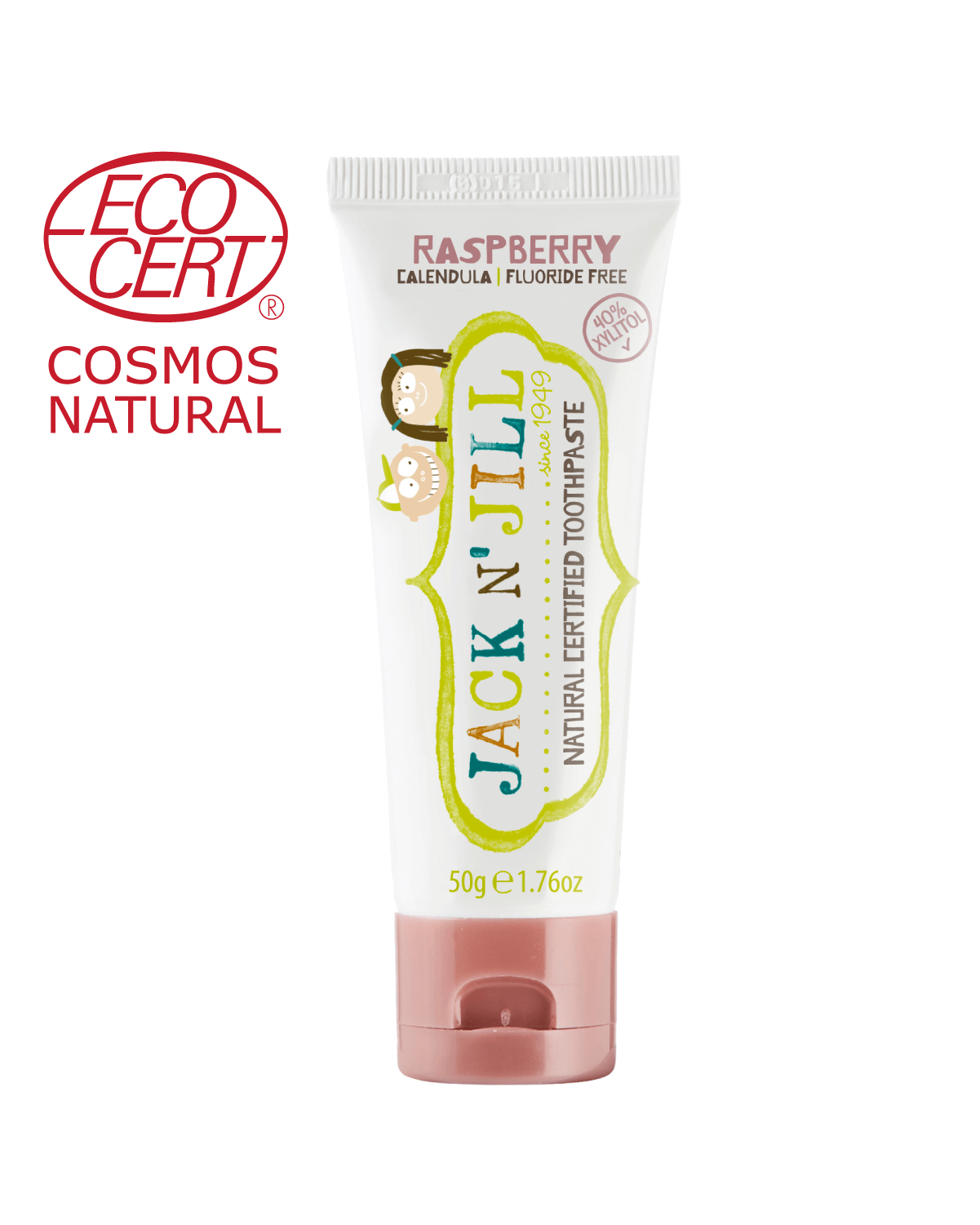 Natural Kids Toothpaste - Raspberry | Jack N' Jill Kids – Jack N