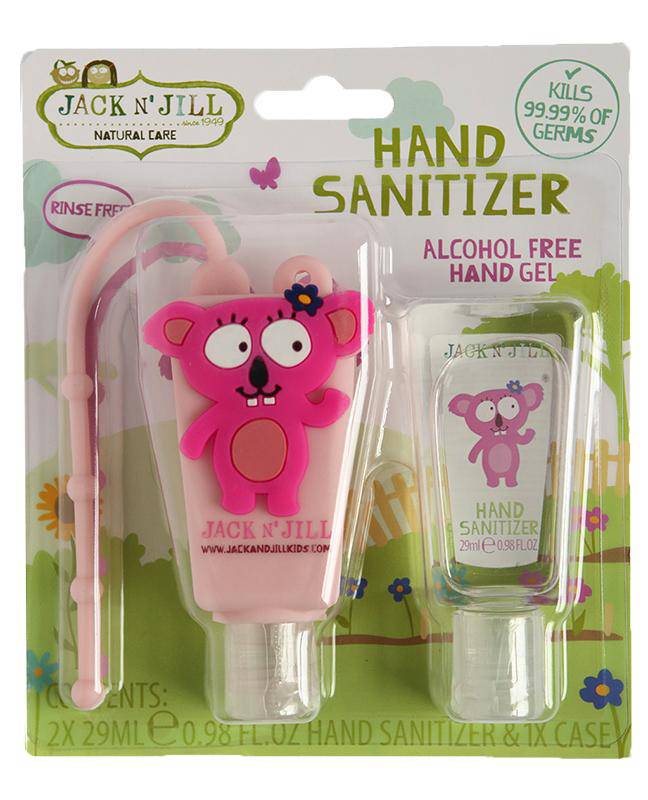 Hand Sanitiser - Koala 2 Pack 29mL, Alcohol Free - WellbeingIsland - UK