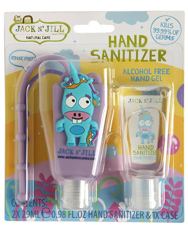 Hand Sanitiser - Unicorn 2 Pack 29mL, Alcohol Free - WellbeingIsland - UK