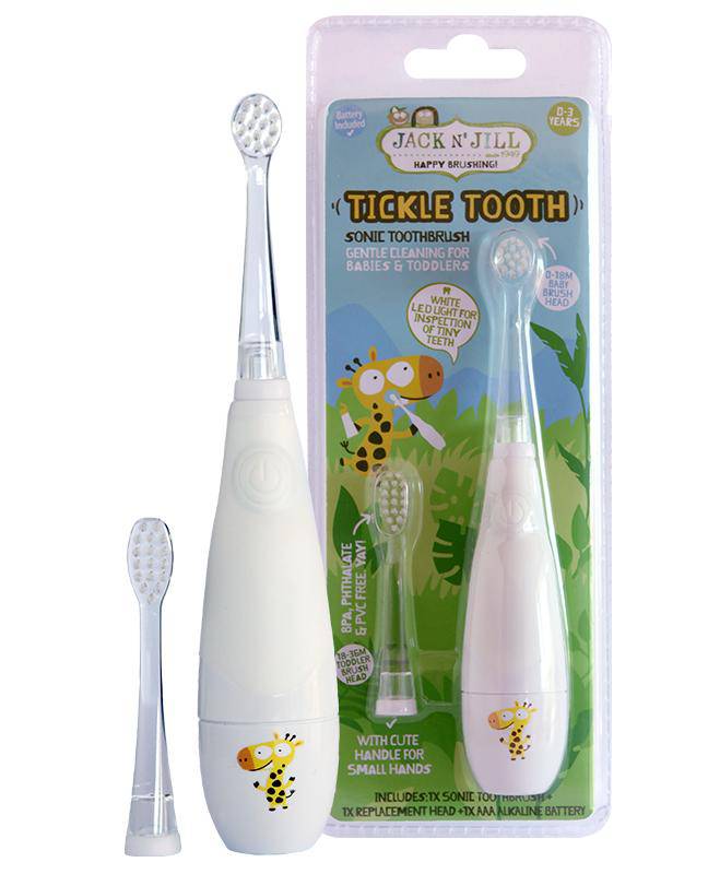 Tickle Tooth Sonic Toothbrush (0-6yrs) - WellbeingIsland - UK